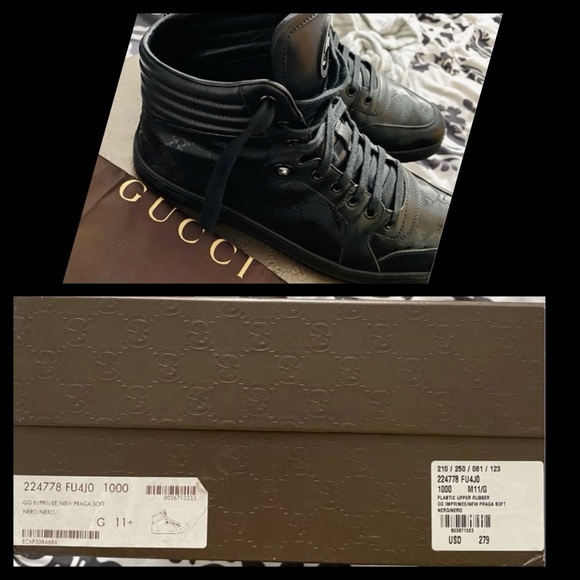 Mens Gucci Hightop